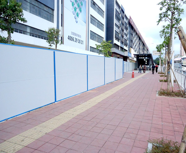 彩鋼圍墻的設置要求