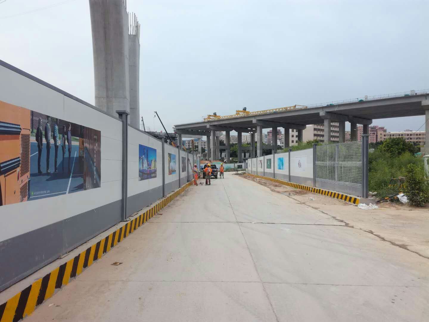 深圳、東莞新型工地裝配式圍擋的優勢和應用特點