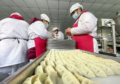 餃香滿溢生產線——現代化食品工廠里的春節前奏曲